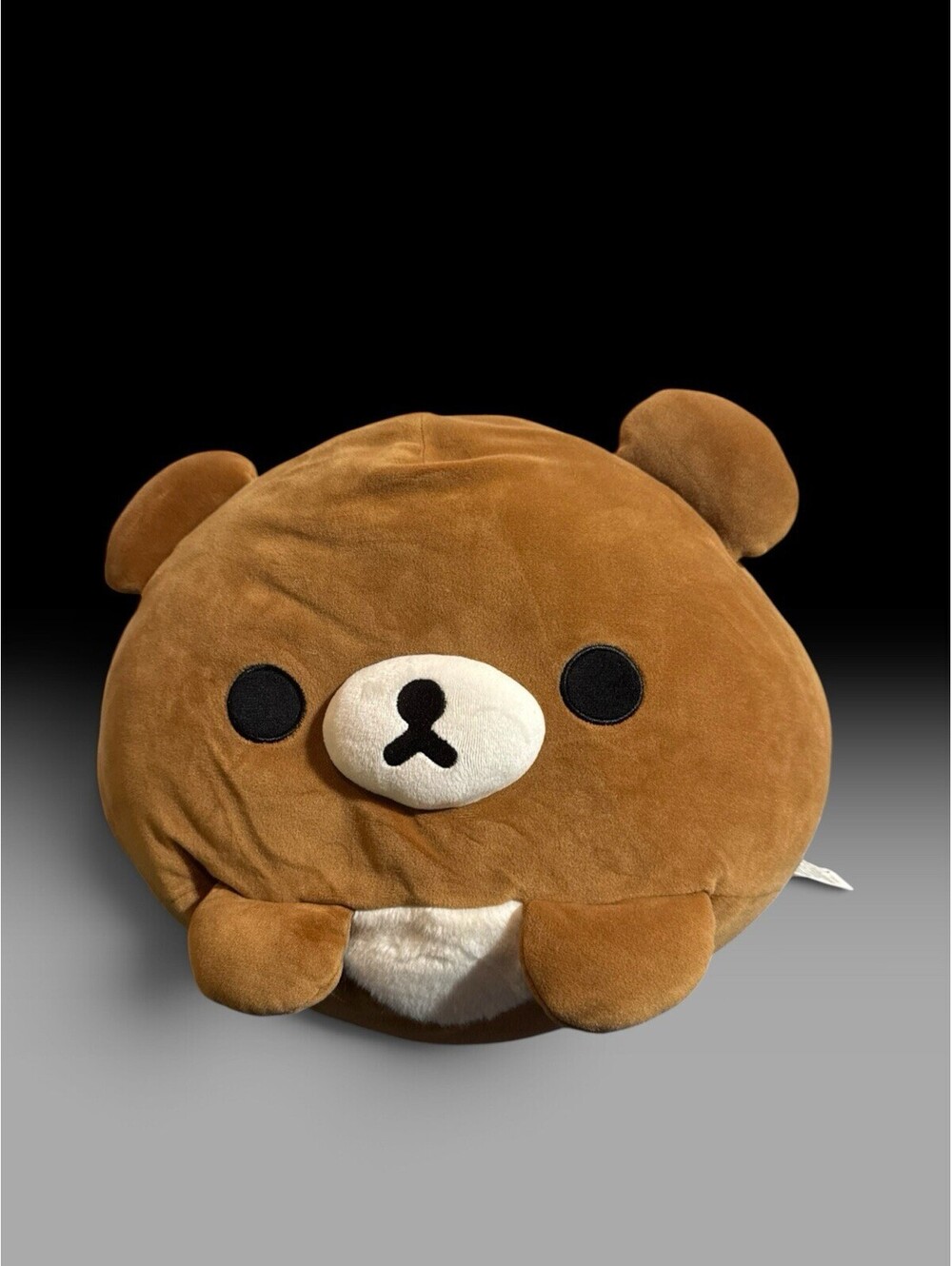 Rilakkuma Large Mochi Squishy Brown Bear Plush Cushion Pillow RARE San-X